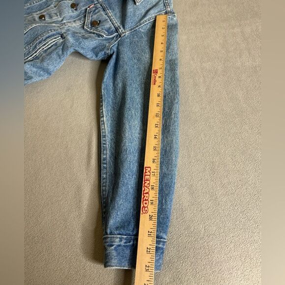 Vintage Levi’s 1980’s Jean Denim Jacket Blue Rare Mens size 40 Made in Usa - Picture 6 of 16